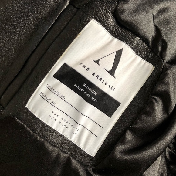 The COOLEST Leather Moto Jacket by The Arrivals - Picture 12 of 13